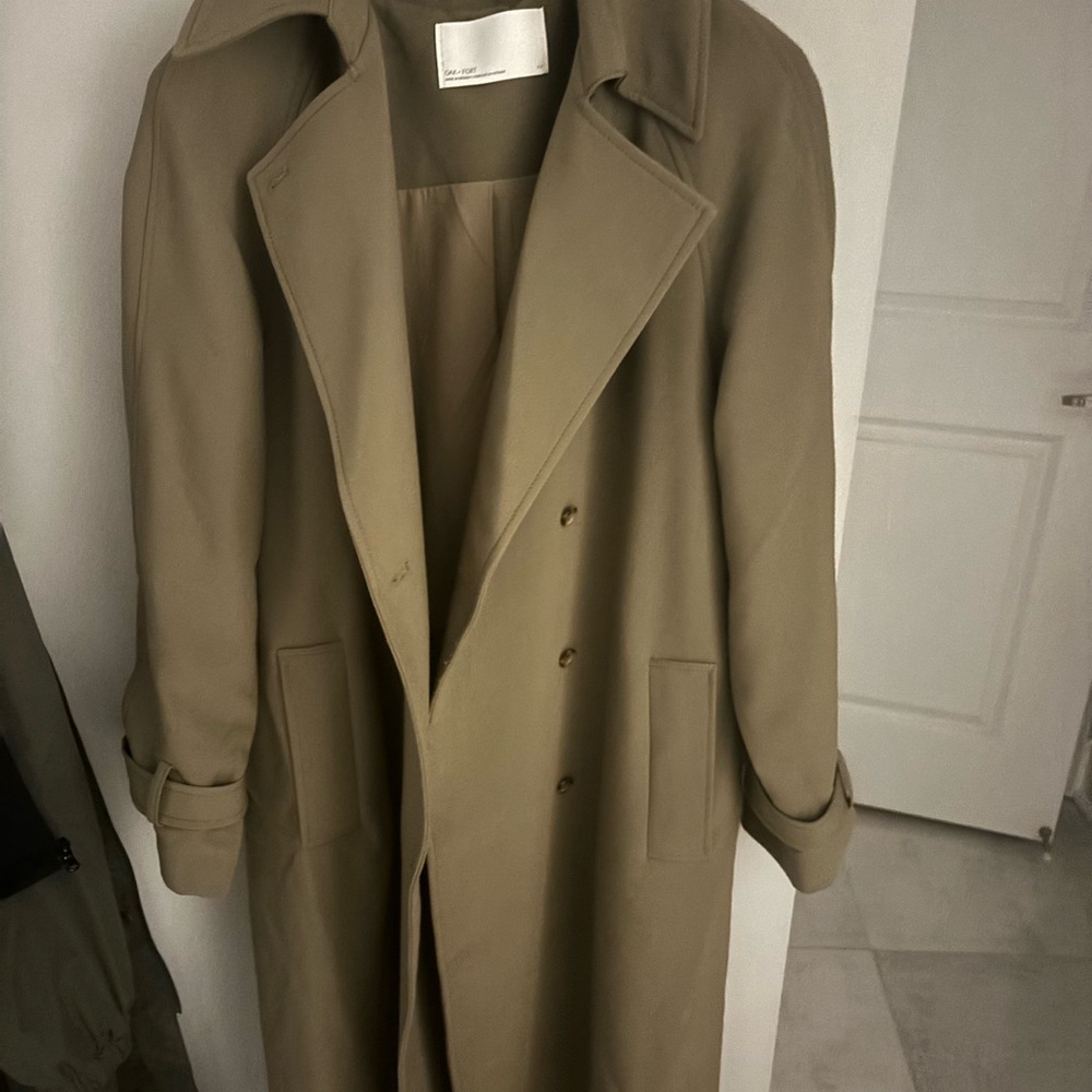 Classic Tan Women's Overcoat